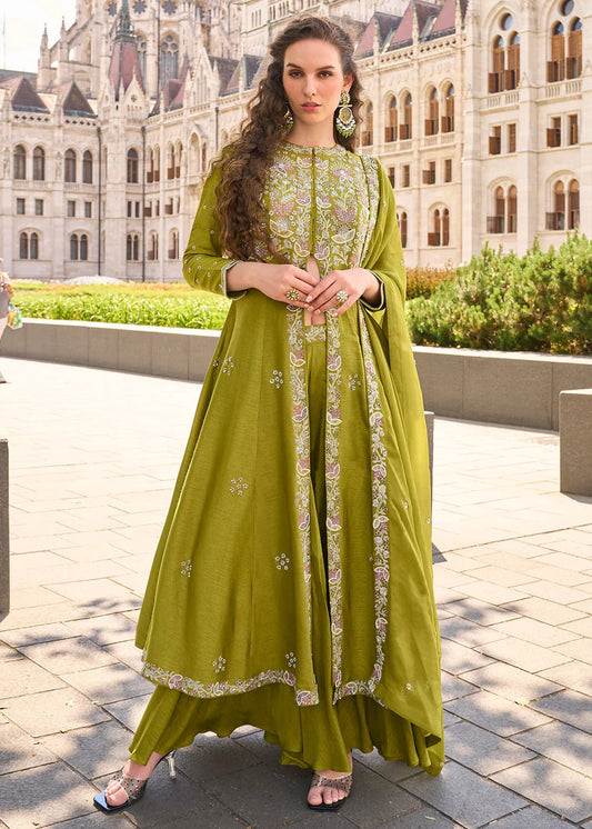 Stylish Green SNP - Indian Dress House 786