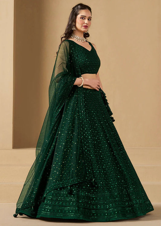 Stylish Green ZFL - Indian Dress House 786