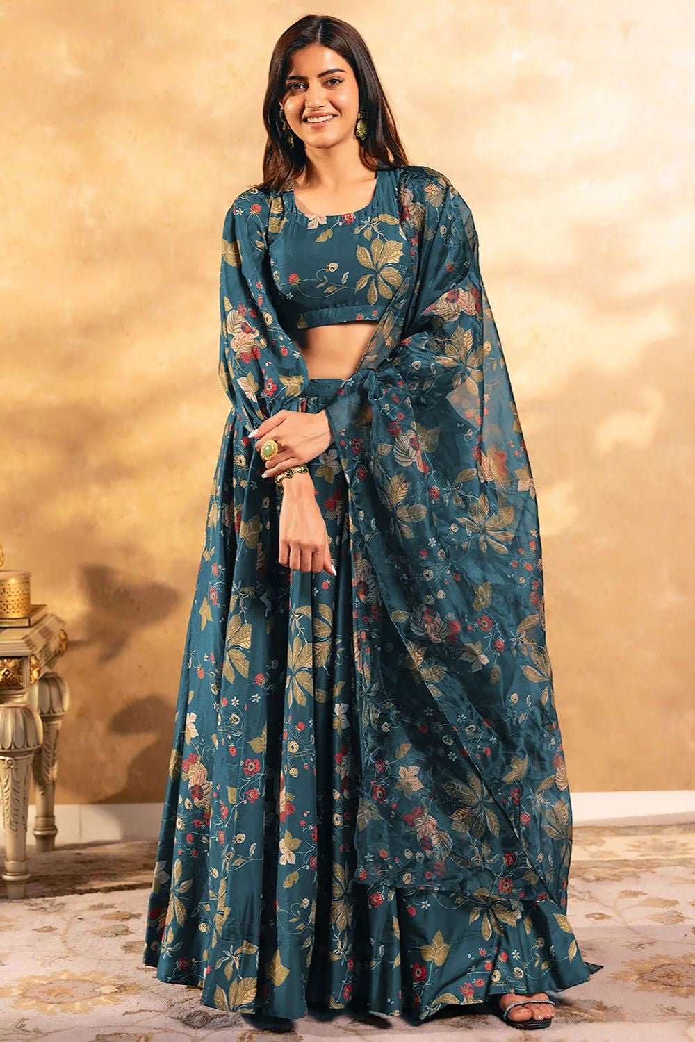 Stylish Peacock LCY 22001 MSK - Indian Dress House 786