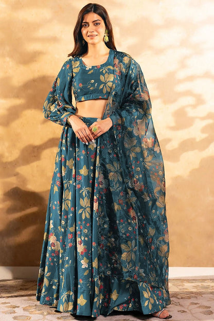 Stylish Peacock LCY 22001 MSK - Indian Dress House 786