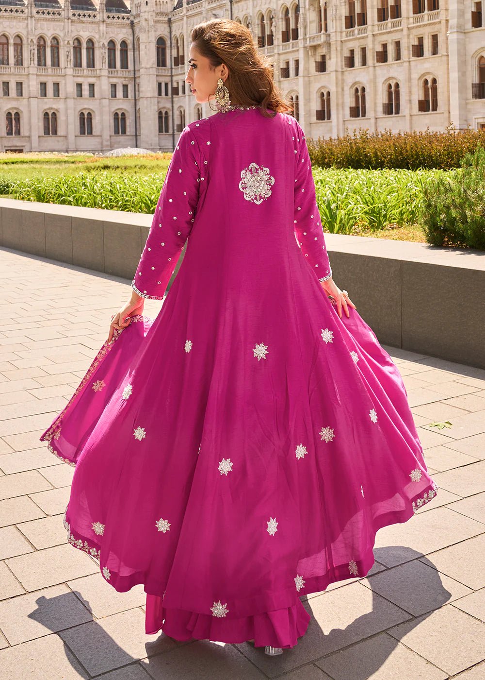 Stylish Pink SNP - Indian Dress House 786