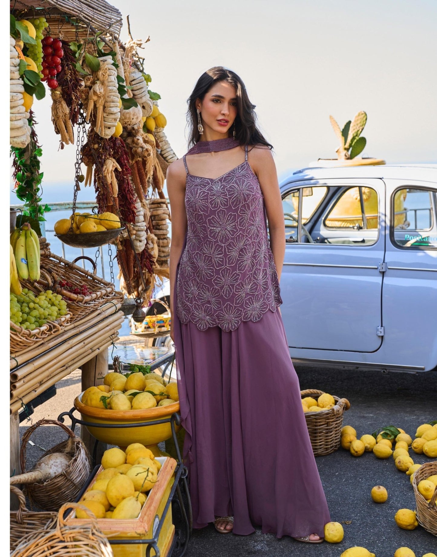 Stylish Purple SYDP - Indian Dress House 786