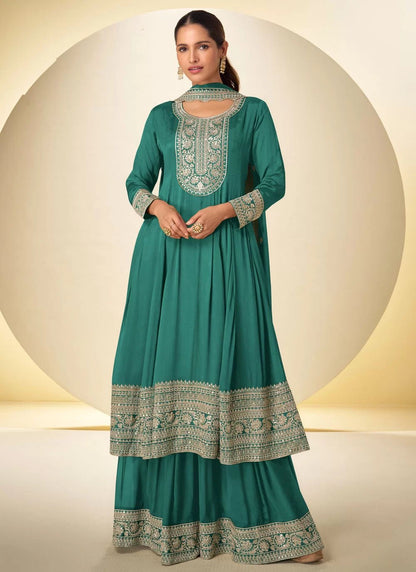 Stylish Sea Green GKNP - Indian Dress House 786