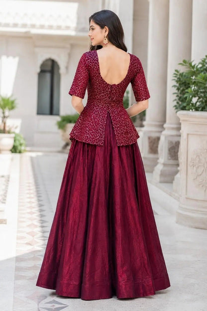 Stylish Top PRLW FVD - Indian Dress House 786