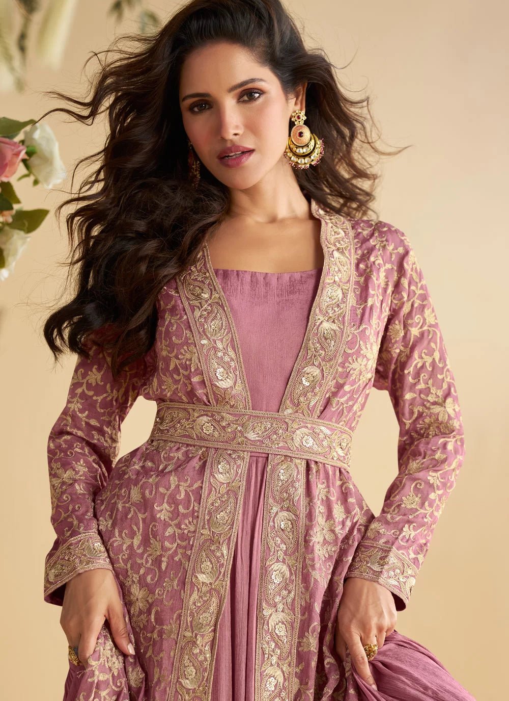 Stylish Tulip Pastel Purple SYTJ - Indian Dress House 786