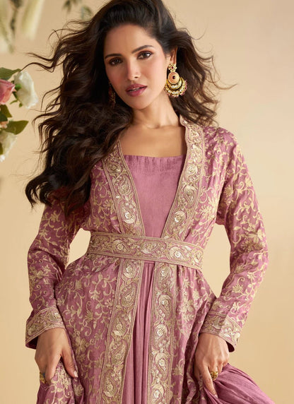 Stylish Tulip Pastel Purple SYTJ - Indian Dress House 786
