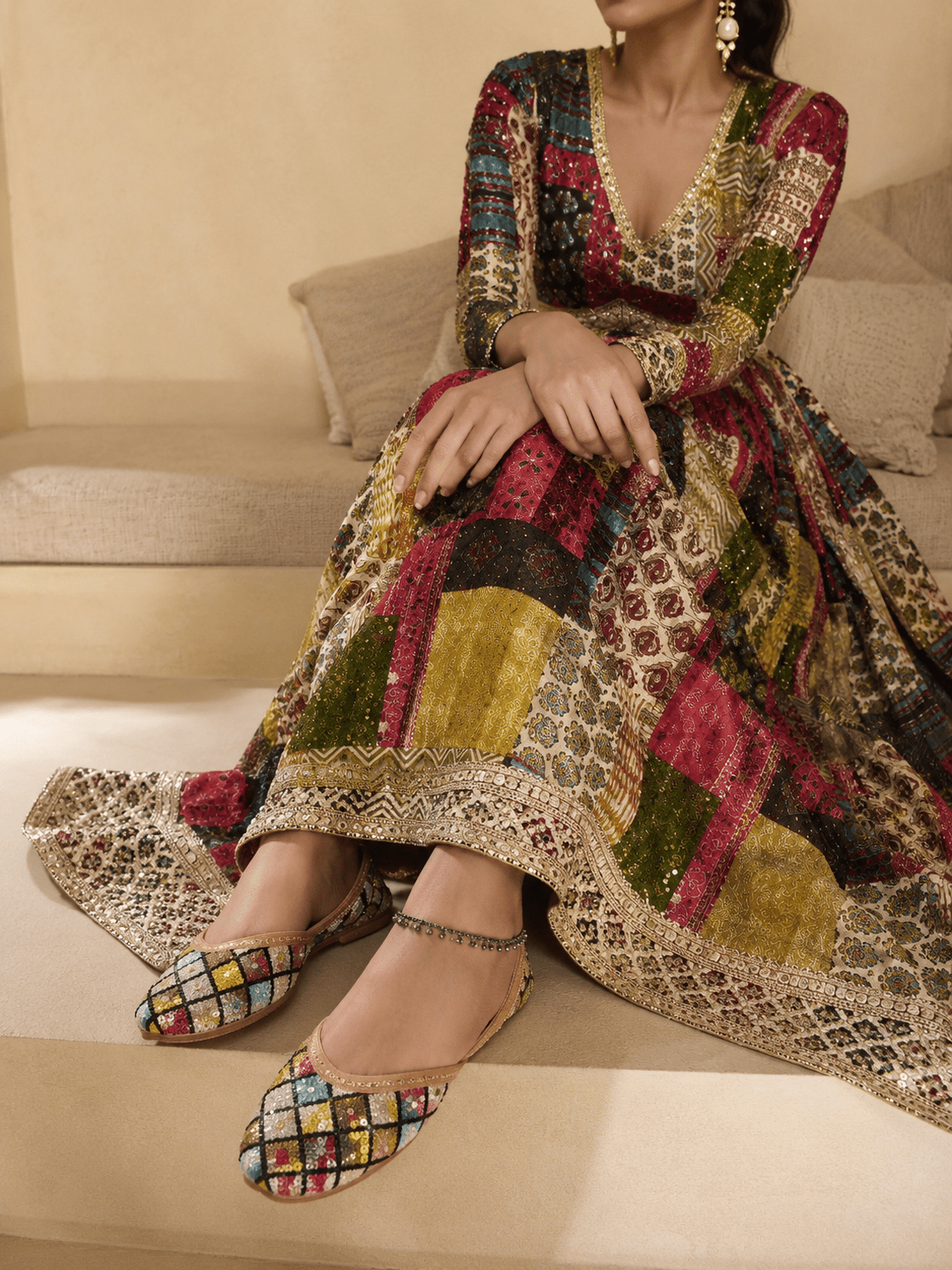 Stylish Unique Multi Color S JTS - Indian Dress House 786