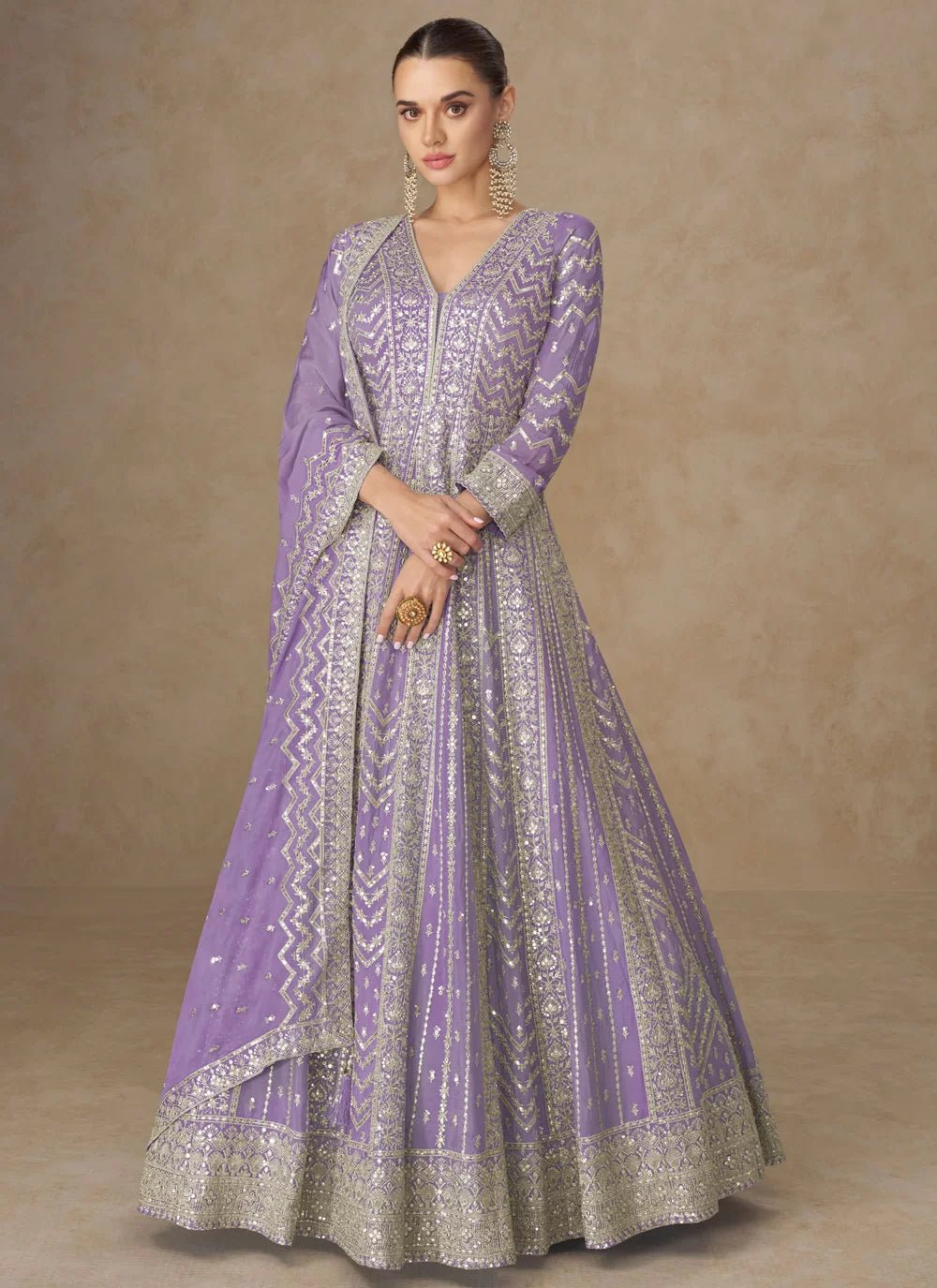Unique Baby Lavender ASA - Indian Dress House 786
