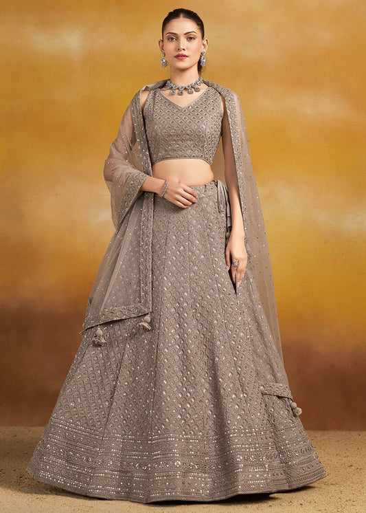 Unique Brown ZFL - Indian Dress House 786