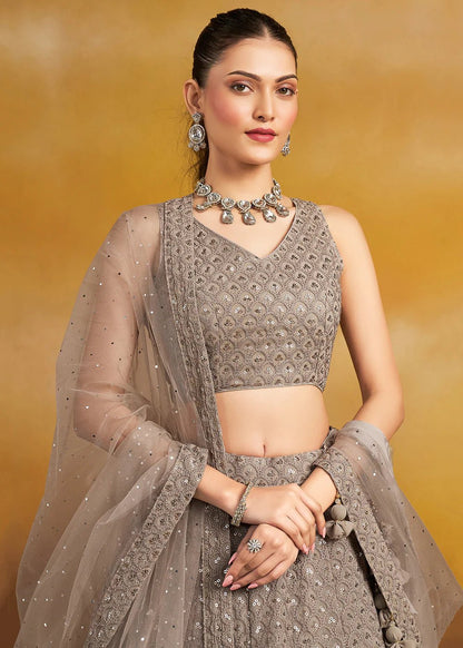 Unique Brown ZFL - Indian Dress House 786