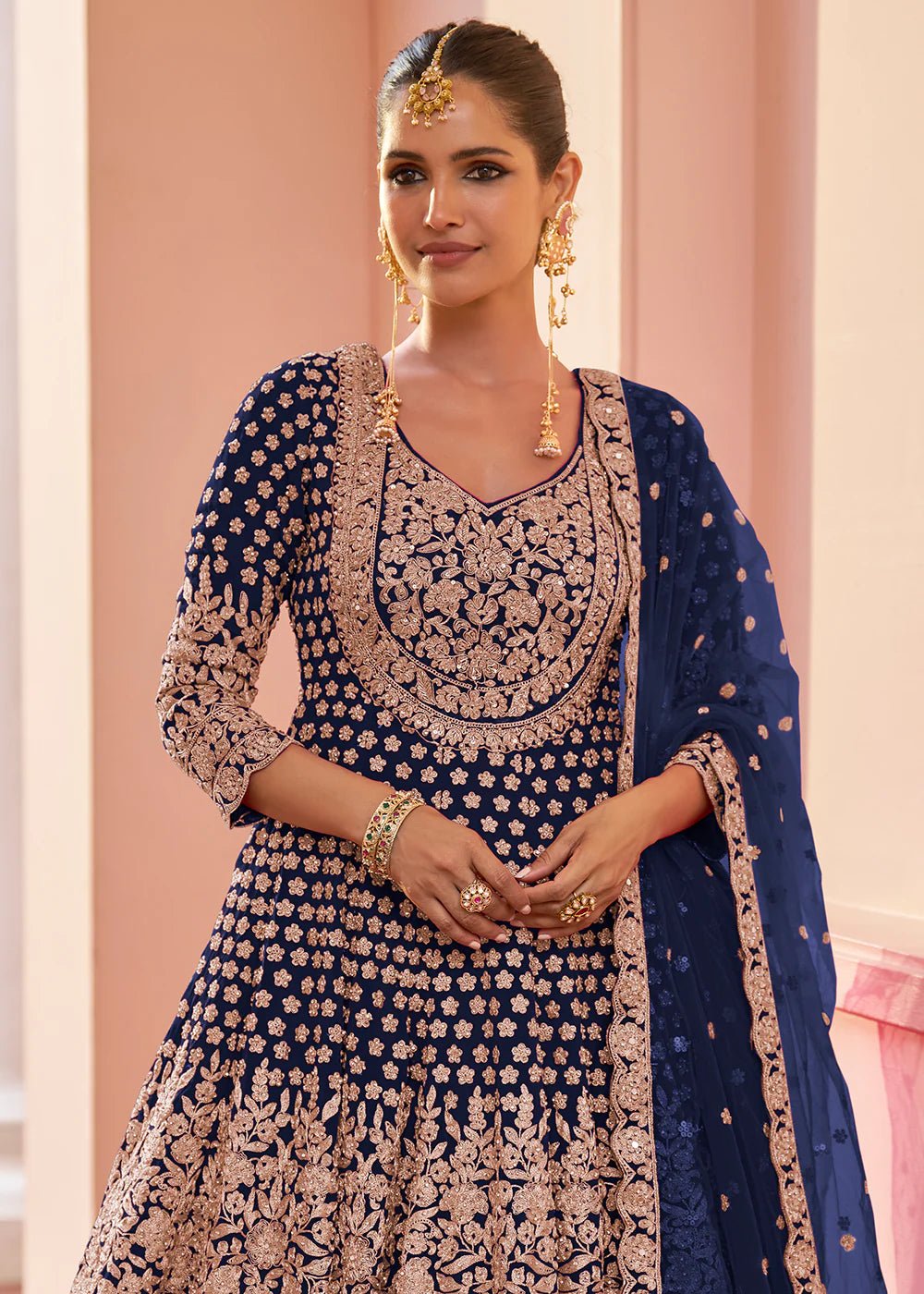 Unique Floral GKAL - Indian Dress House 786