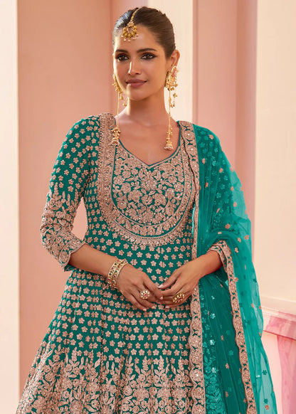 Unique Floral GKAL - Indian Dress House 786