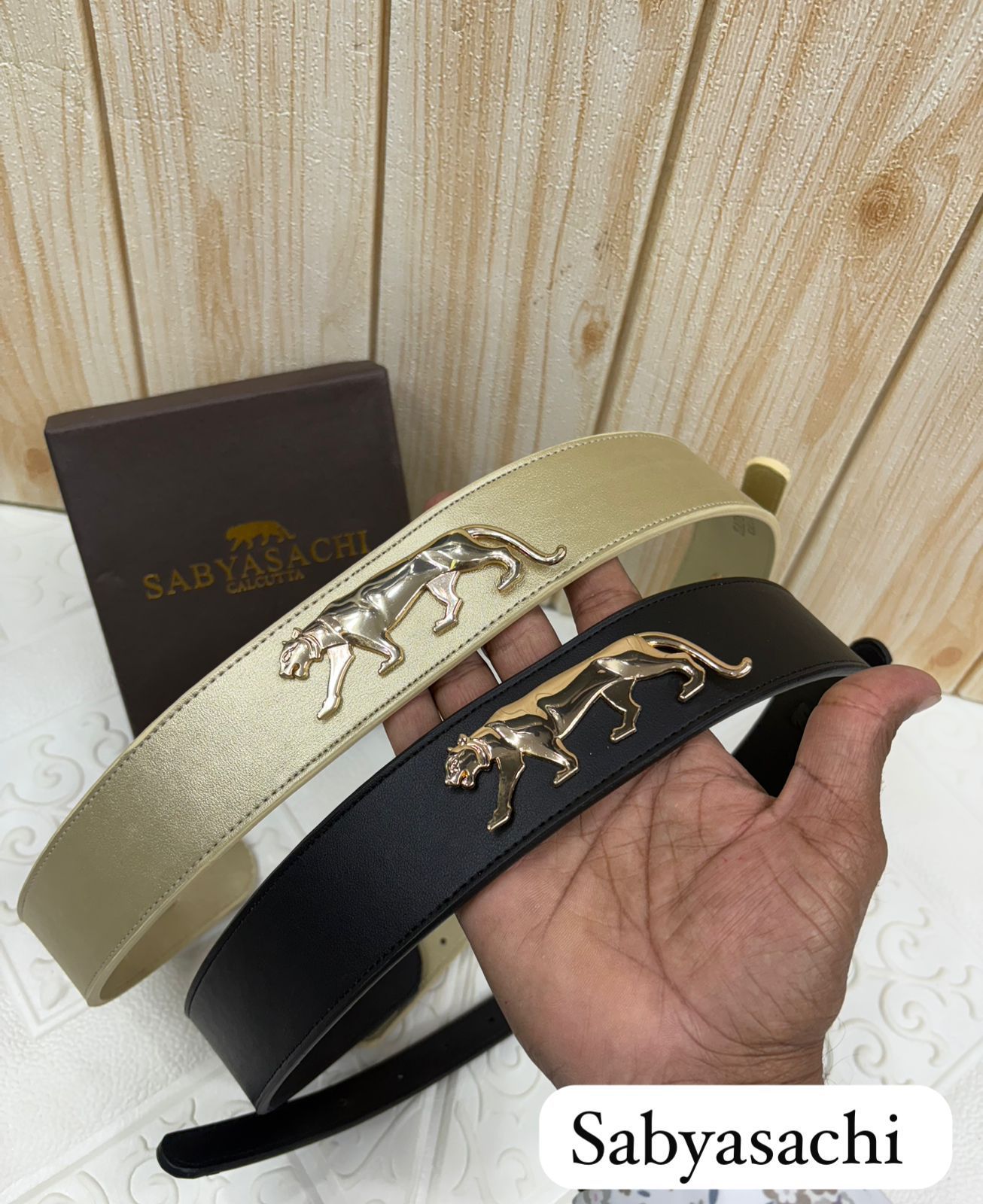 Unique Gold Beige Sabya Belt CFB - Indian Dress House 786