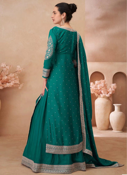 Unique Green JS RSN - Indian Dress House 786