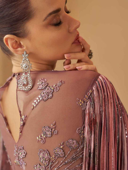 Unique Pink Floral SYAG - Indian Dress House 786