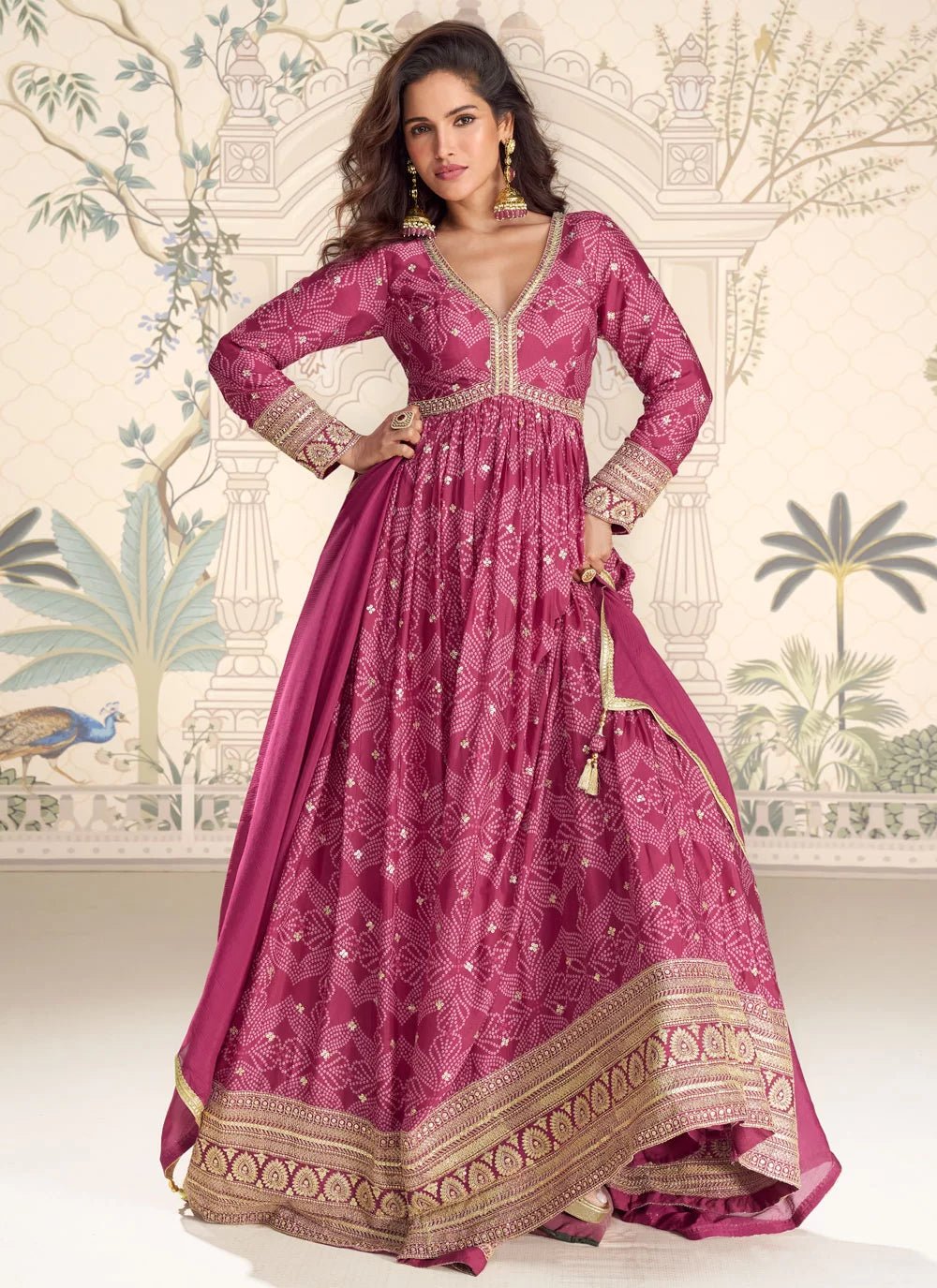 Unique Pink SBG - Indian Dress House 786