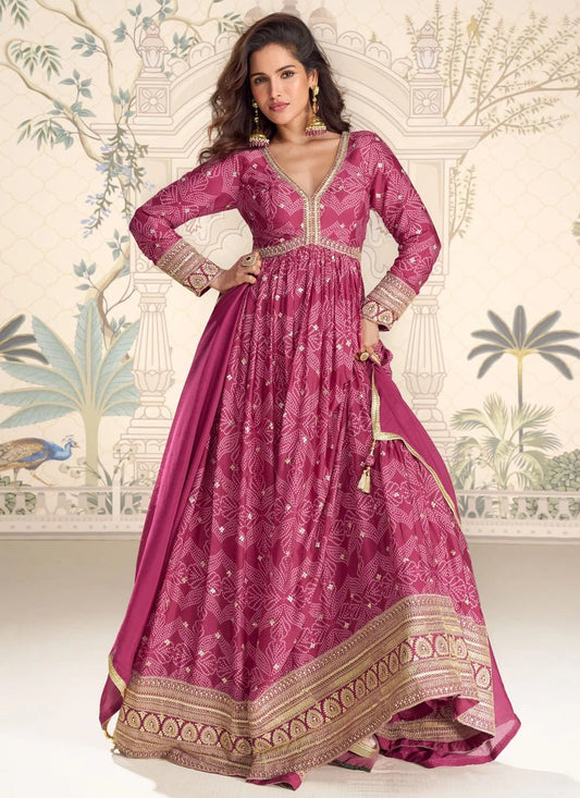 Unique Pink SBG - Indian Dress House 786
