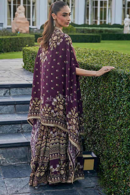 Unique Purple Floral CP SHIV - Indian Dress House 786