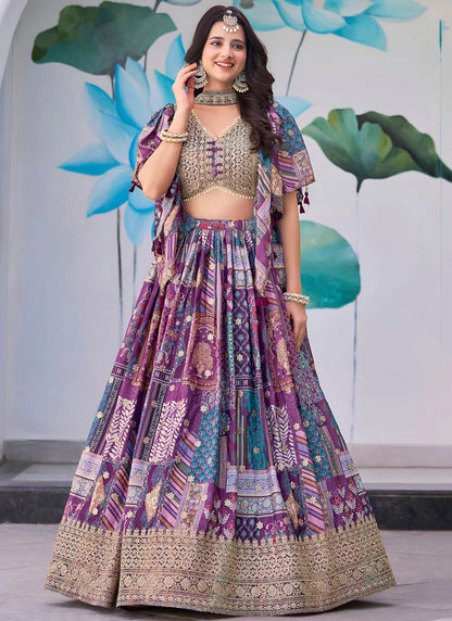 Unique Purple ZQL - Indian Dress House 786