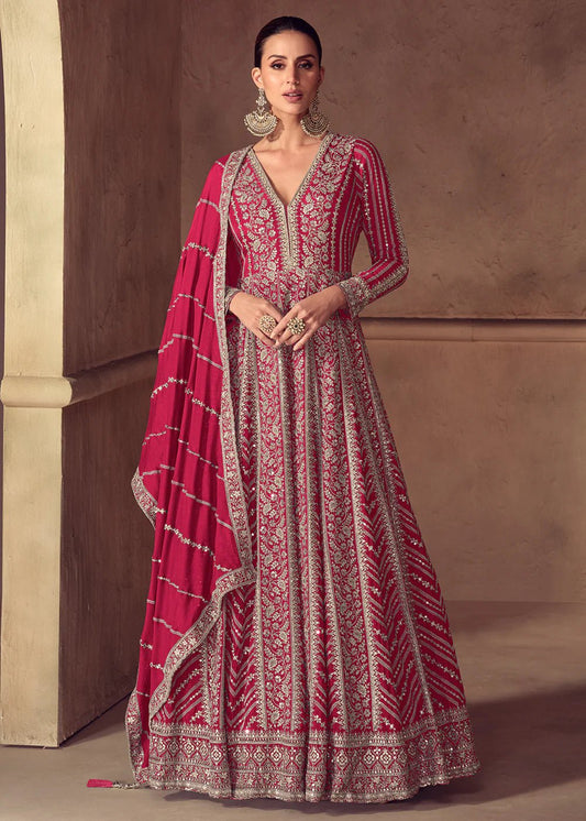 Unique Rani GRY - Indian Dress House 786