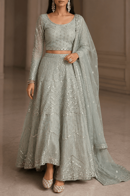 Unique Stylish Gold & Silver Jutti - Indian Dress House 786