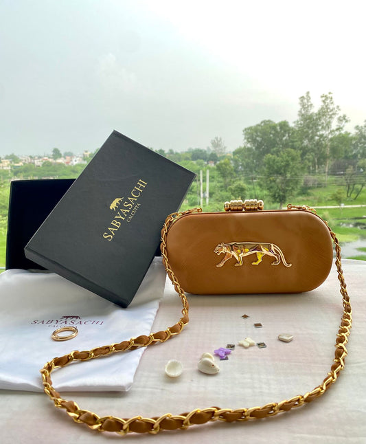 Uniuque Honey Tan Sabya CFB - Indian Dress House 786