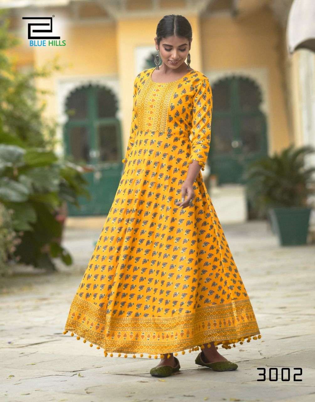 Amazing Yellow BHP 3002 FVD - Indian Dress House 786