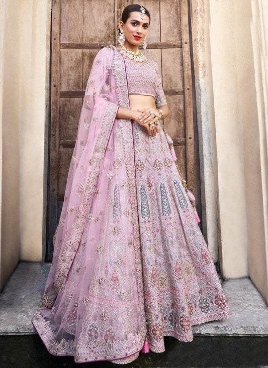 Breath Taking Lavender Pastel RRL - Indian Dress House 786