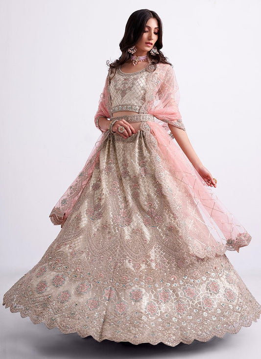 Breath Taking Off White ABHPL - Indian Dress House 786