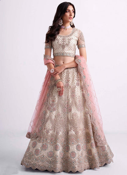 Breath Taking Off White ABHPL - Indian Dress House 786