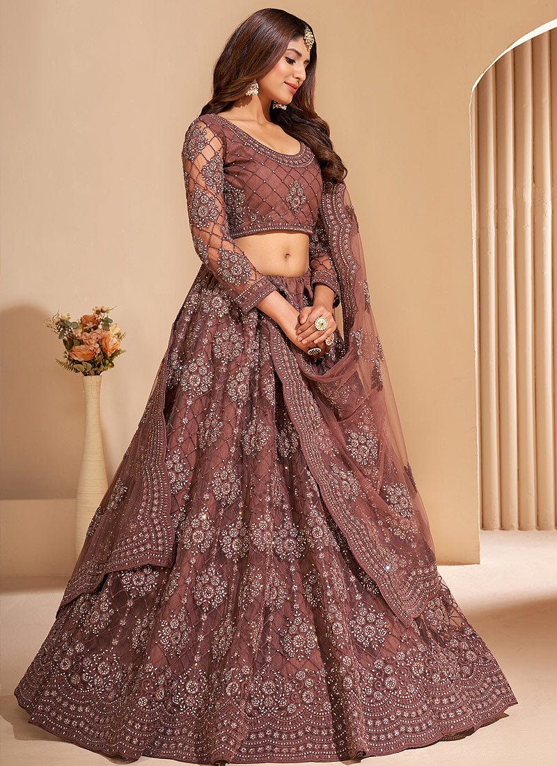 Breath Taking Rose Gold ABHC - Indian Dress House 786