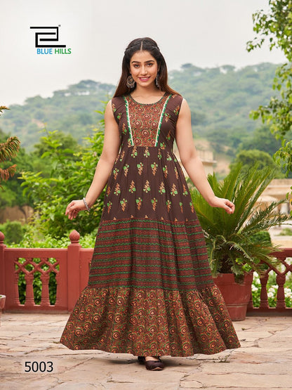 Elegant Brown BHH 5003 FVD - Indian Dress House 786