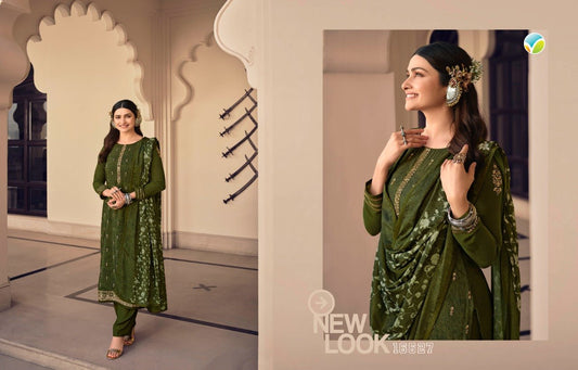 Elegant Green VFSK - Indian Dress House 786