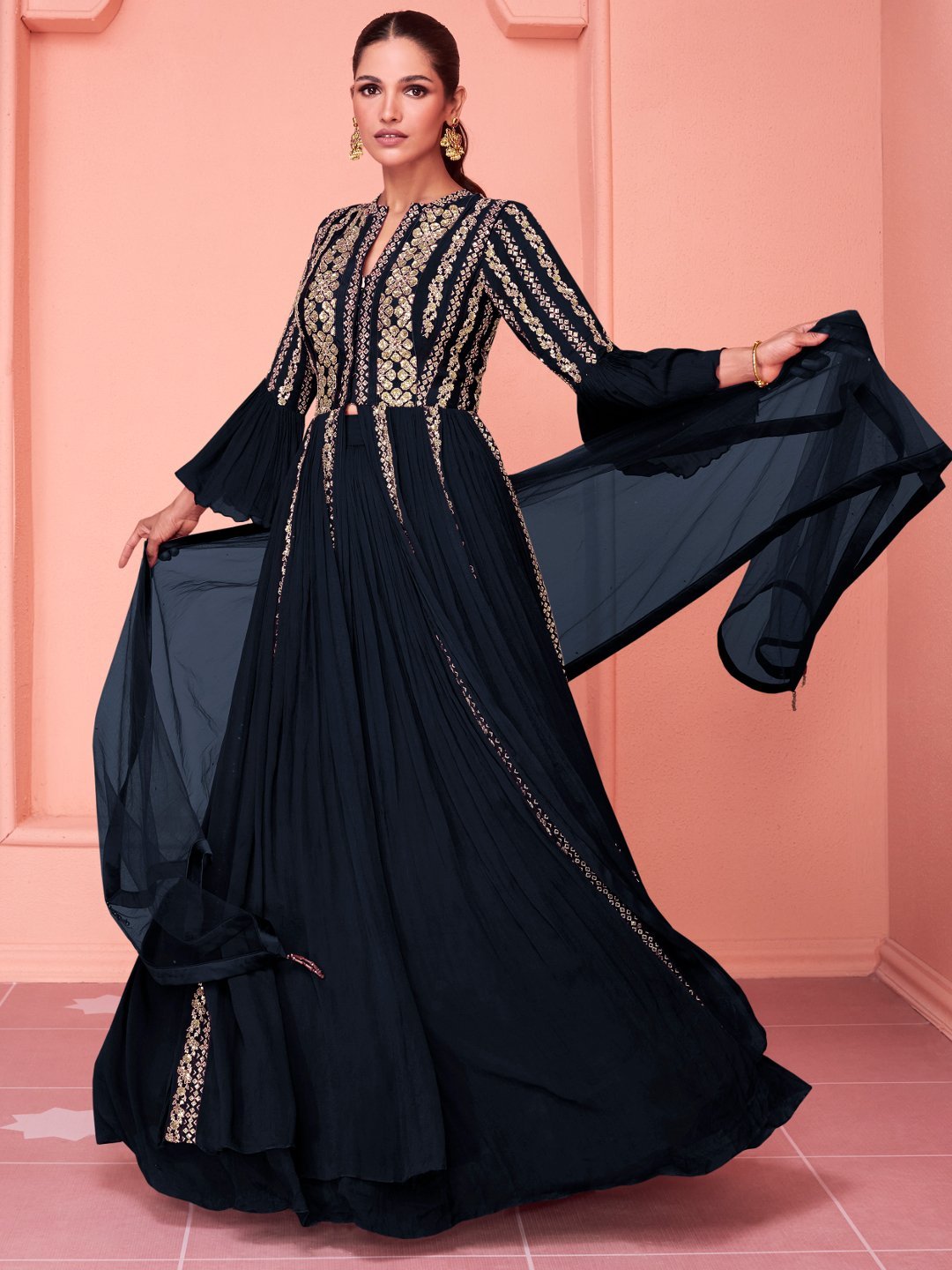 Elegant Lengha SYK - Indian Dress House 786