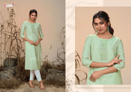 Elegant Mint Green S4U KTP 02 FVD - Indian Dress House 786