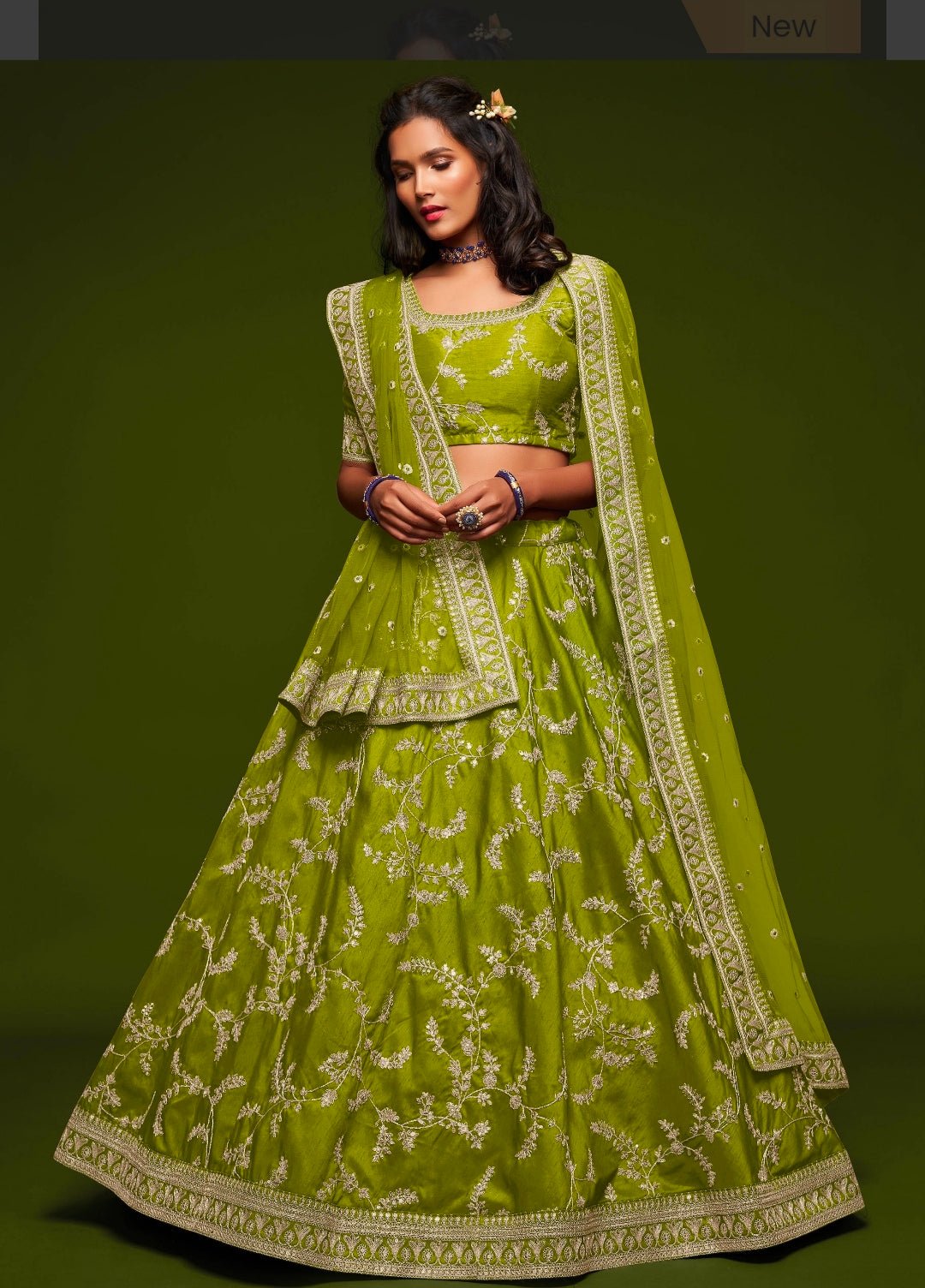 Elegant NG Floral ADL - Indian Dress House 786