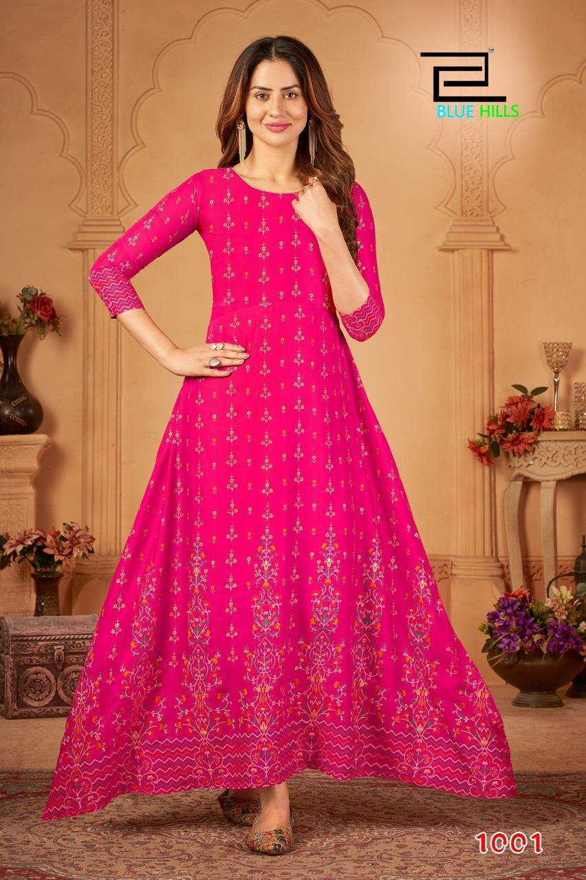 Elegant Pink BHW 1001 FVD - Indian Dress House 786