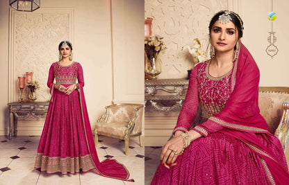 Elegant Pink VKG - Indian Dress House 786