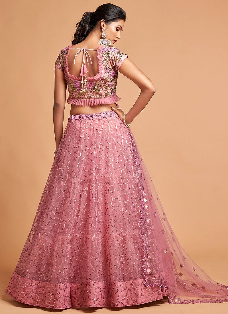 Elegant Pink ZNRL - Indian Dress House 786