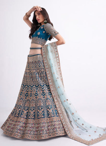 Exclusive Unique Teal ABHPL - Indian Dress House 786