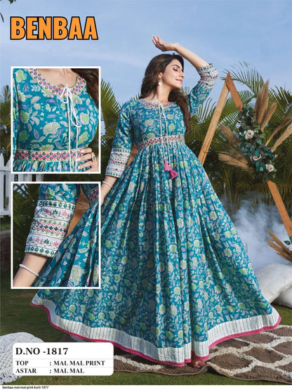 Exquisite Blue BB 1817 FVD - Indian Dress House 786