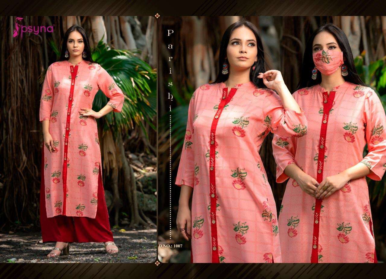 Floral Pink PPP 1007 FVD - Indian Dress House 786