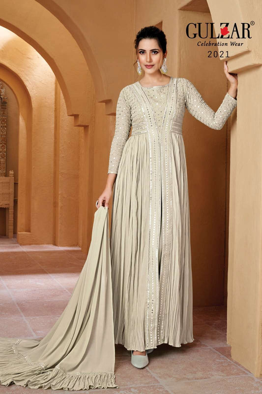 Gorgeeous Cream GCR - Indian Dress House 786