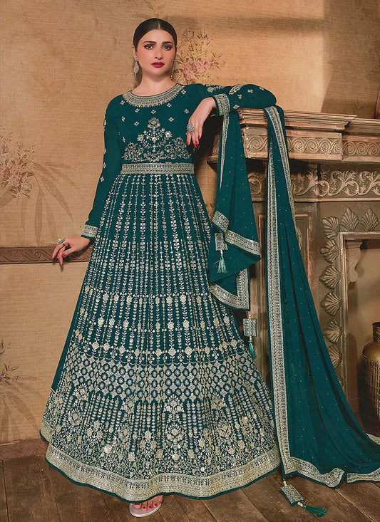 Gorgeous B Teal VKP - Indian Dress House 786