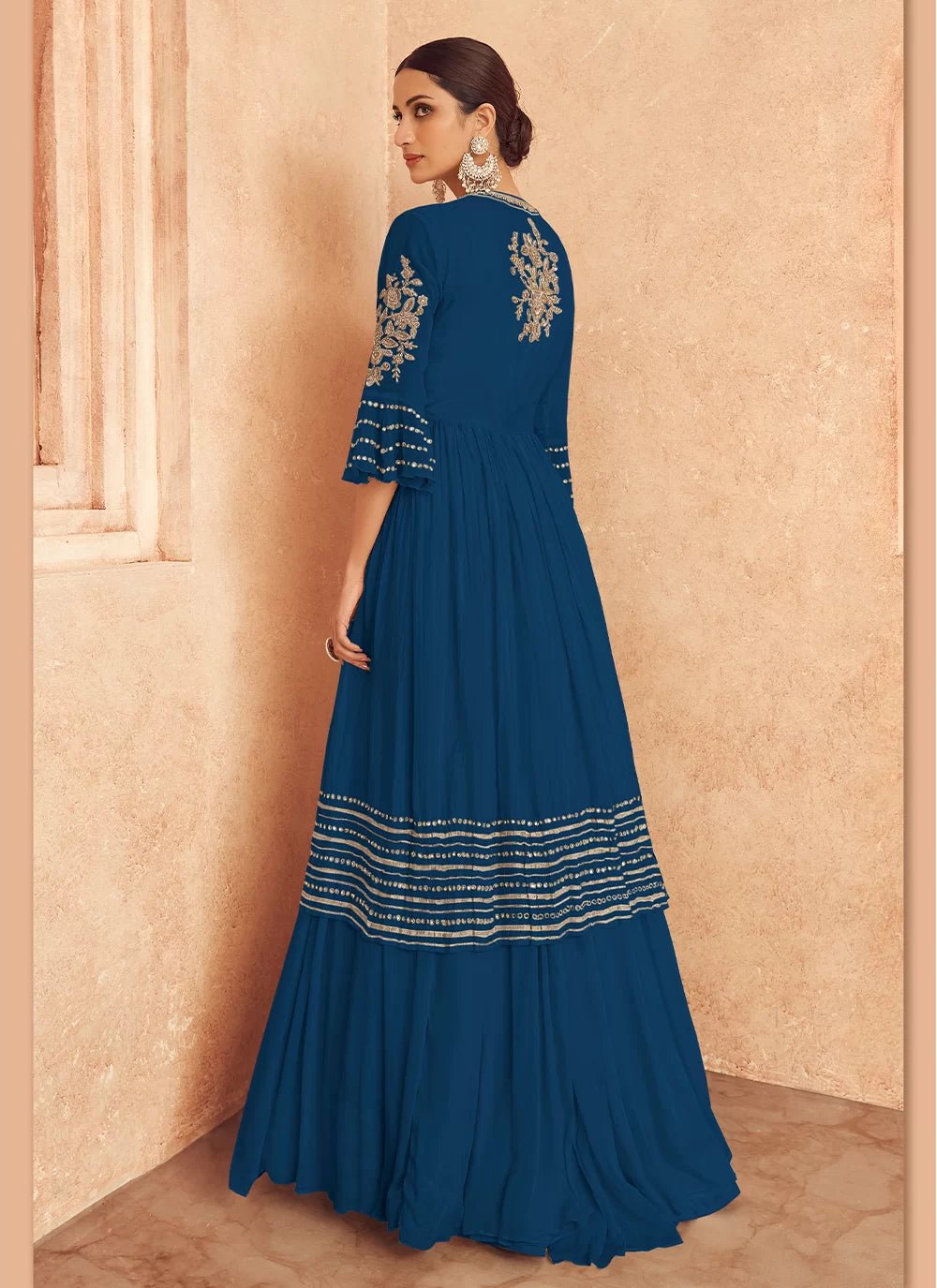 Gorgeous Blue SYT - Indian Dress House 786