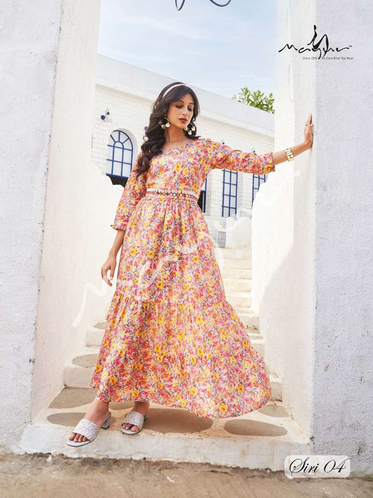 Gorgeous Floral Bright SYM 04 FVD - Indian Dress House 786
