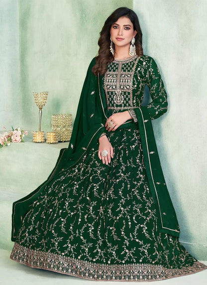Gorgeous Green ANJA - Indian Dress House 786