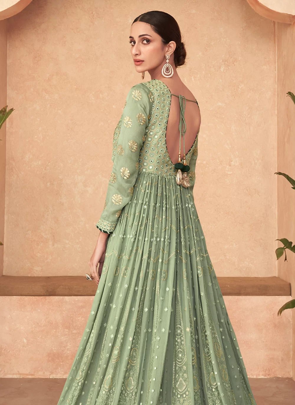 Gorgeous Green SYGM - Indian Dress House 786