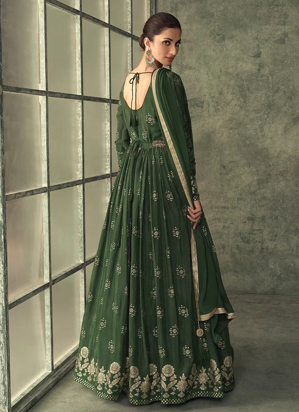 Gorgeous Green SYSH - Indian Dress House 786