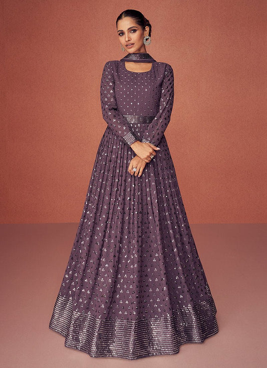 Gorgeous Light Purple ACS - Indian Dress House 786